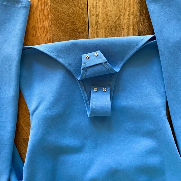 Alexis Blue Haley Bodysuit sz S NWT - Picture 10 of 12